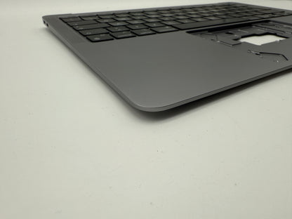 MacBook Air 13" 2020 A2337 Topcase QWERTZ Akku Tastatur Grau #T782
