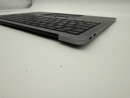 MacBook Air 13" 2020 A2337 Topcase QWERTZ Akku Tastatur Grau #T782