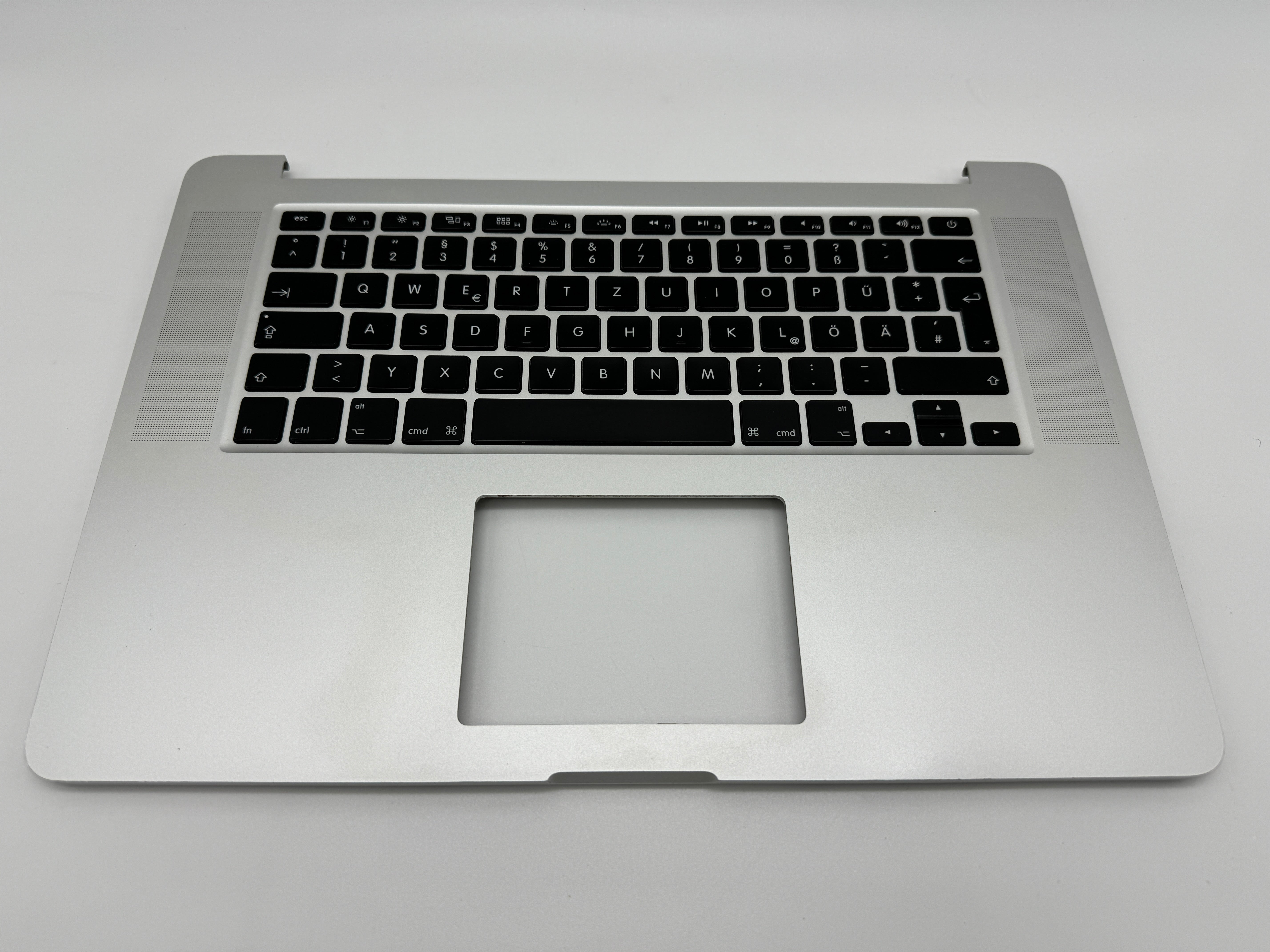 Macbook Pro 15" A1398 2015 Topcase Gehäuse Silber Tastatur #T374