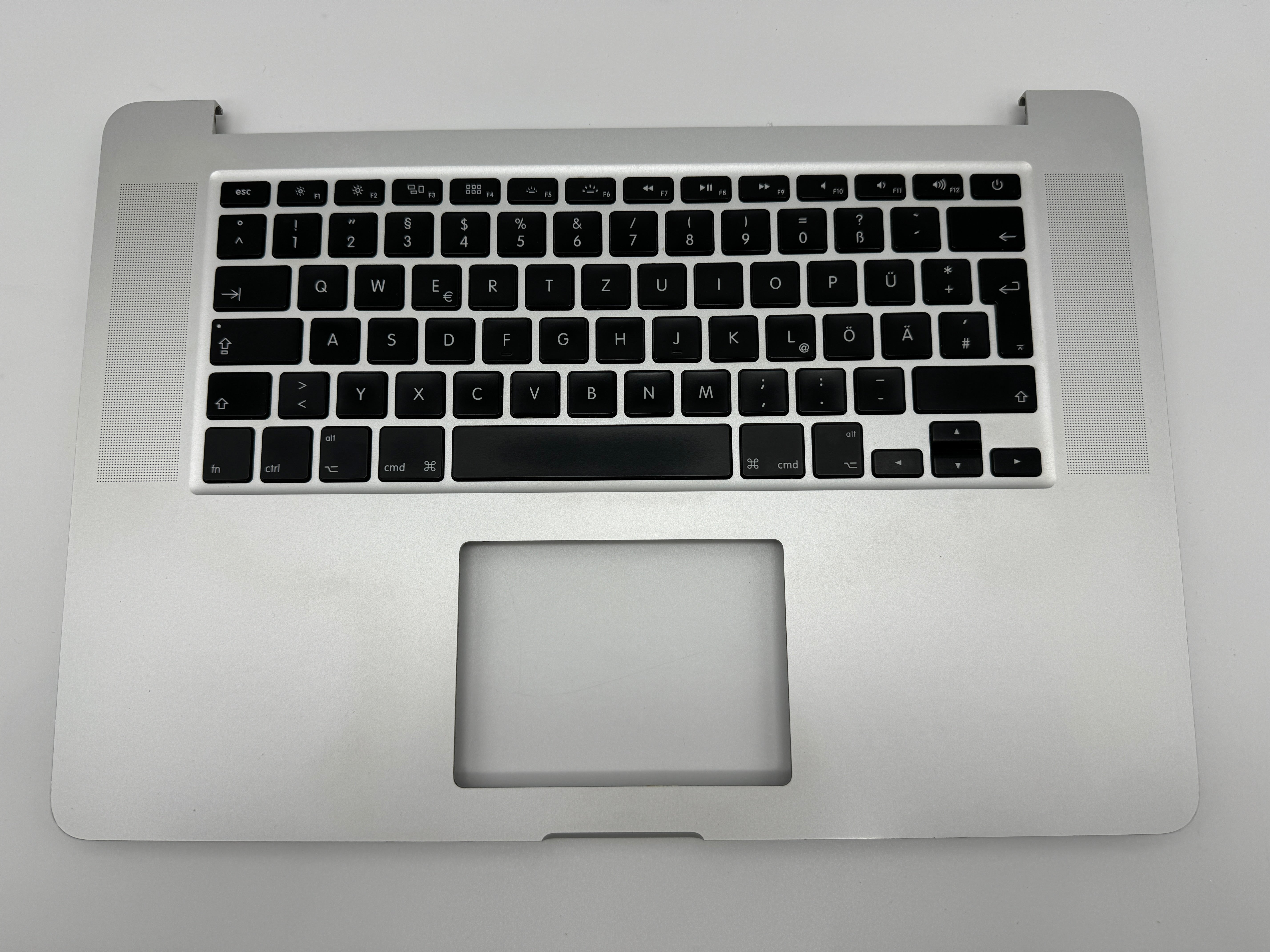 Macbook Pro 15" A1398 2015 Topcase Gehäuse Silber Tastatur #T374