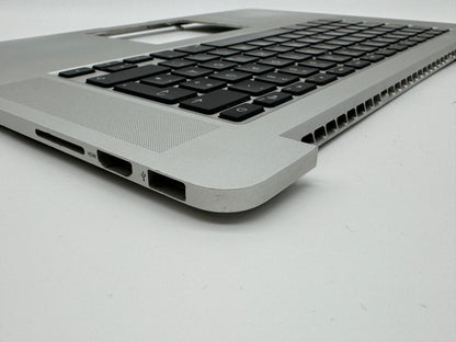 Macbook Pro 15" A1398 2015 Topcase Gehäuse Silber Tastatur #T374