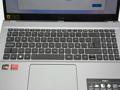 Acer Aspire 5 15,6" Ryzen 7 5825U 2 GHZ 16GB 1TB spanisch