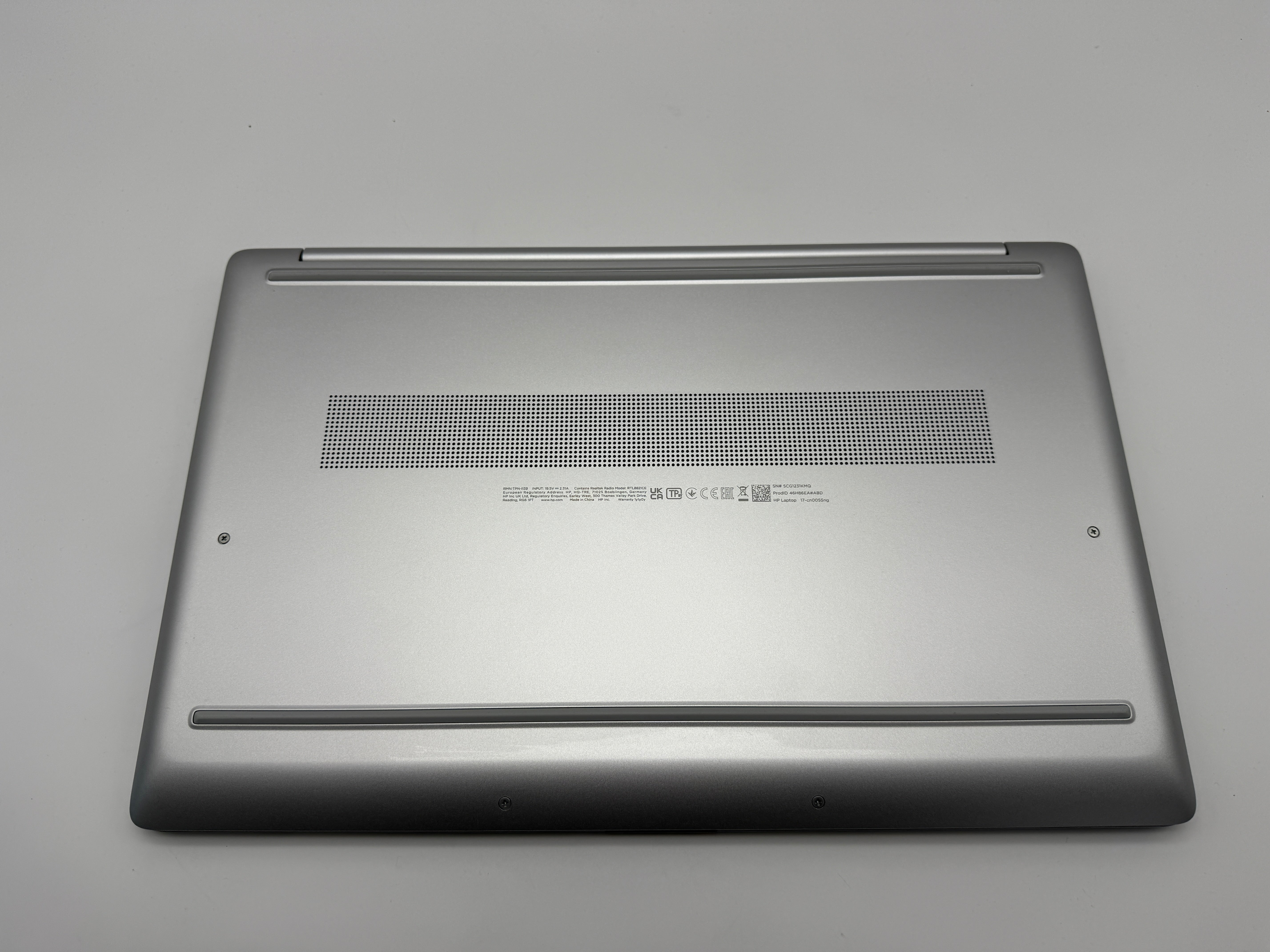 Hp Laptop HP 17-cn0055ng - 17.3" (FHD) - i5-1135G7 - 8GB - 512GB Silber