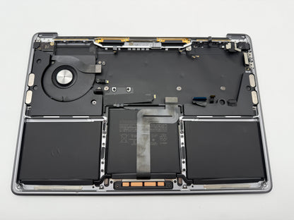 Macbook Pro 13" 2020 A2338 M1 Topcase Akku Trackpad Tastatur Spacegrau #T783