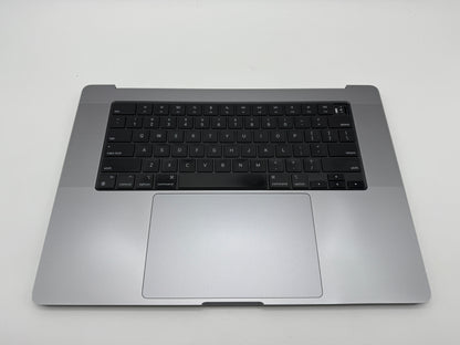 Macbook Pro 16" 2021 A2485 Topcase QWERTY US Tastatur Spacegrau #T784