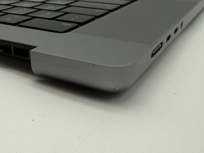 Macbook Pro 16" 2021 A2485 Topcase QWERTY US Tastatur Spacegrau #T784