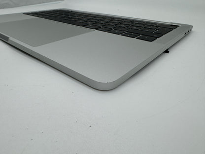 Macbook Pro 13" A1989 2018 2019 Topcase Tastatur QWERTZ Trackpad Silber #T638