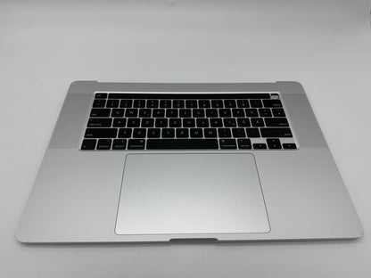 MacBook Pro 16" 2019 A2141 Silber Akku Topcase Tastatur QWERTZ #T635