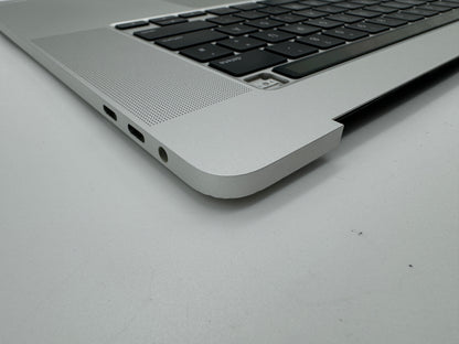 MacBook Pro 16" 2019 A2141 Silber Akku Topcase Tastatur QWERTZ #T635