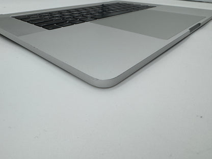 Macbook Pro 15" 2018 2019 A1990 Topcase Trackpad Tastatur Silber #T640