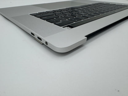 Macbook Pro 15" 2018 2019 A1990 Topcase Trackpad Tastatur Silber #T640