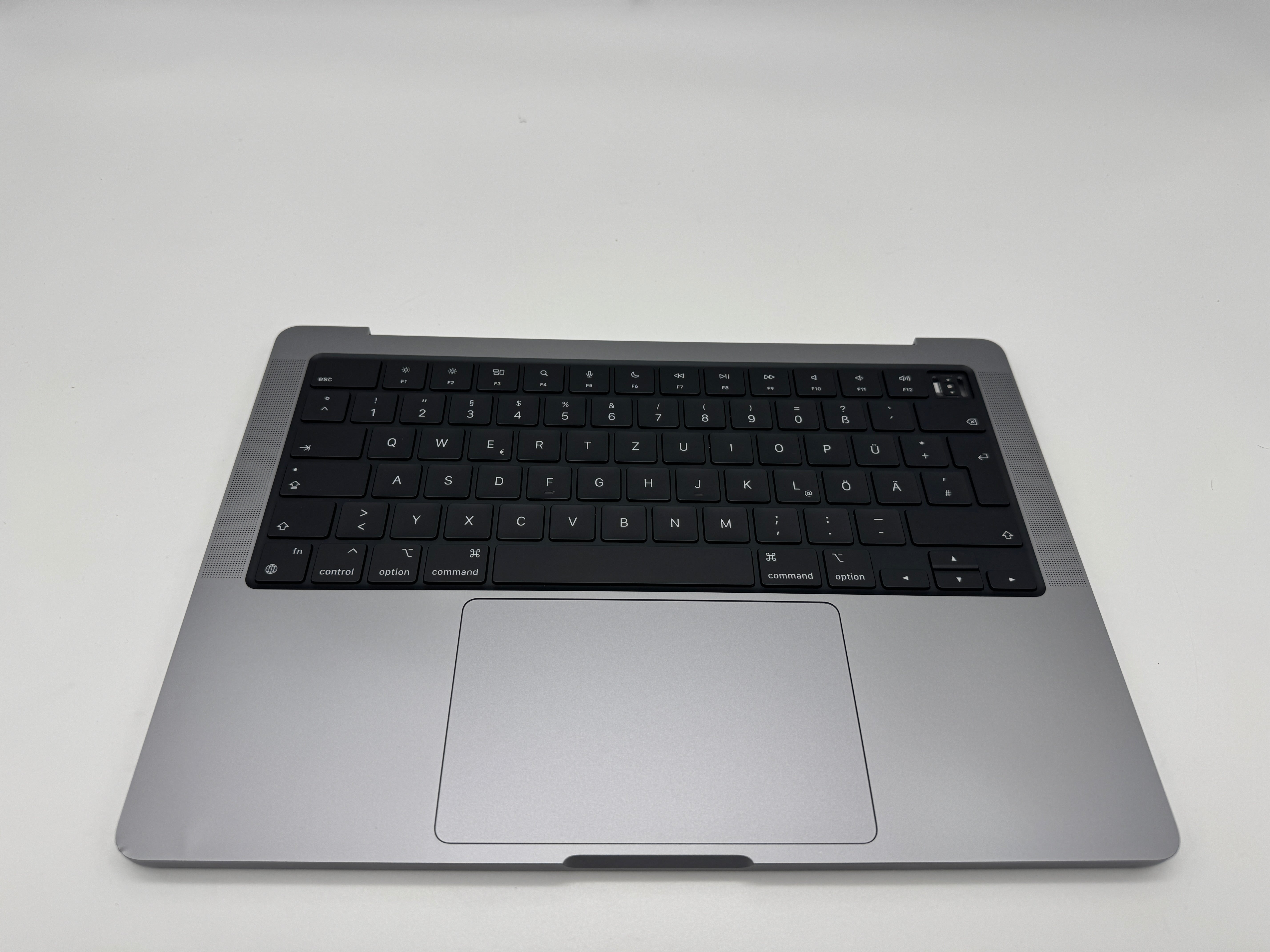 Macbook Pro 14" 2021 A2442 Topcase QWERTZ Trackpad Tastatur Grau #T339