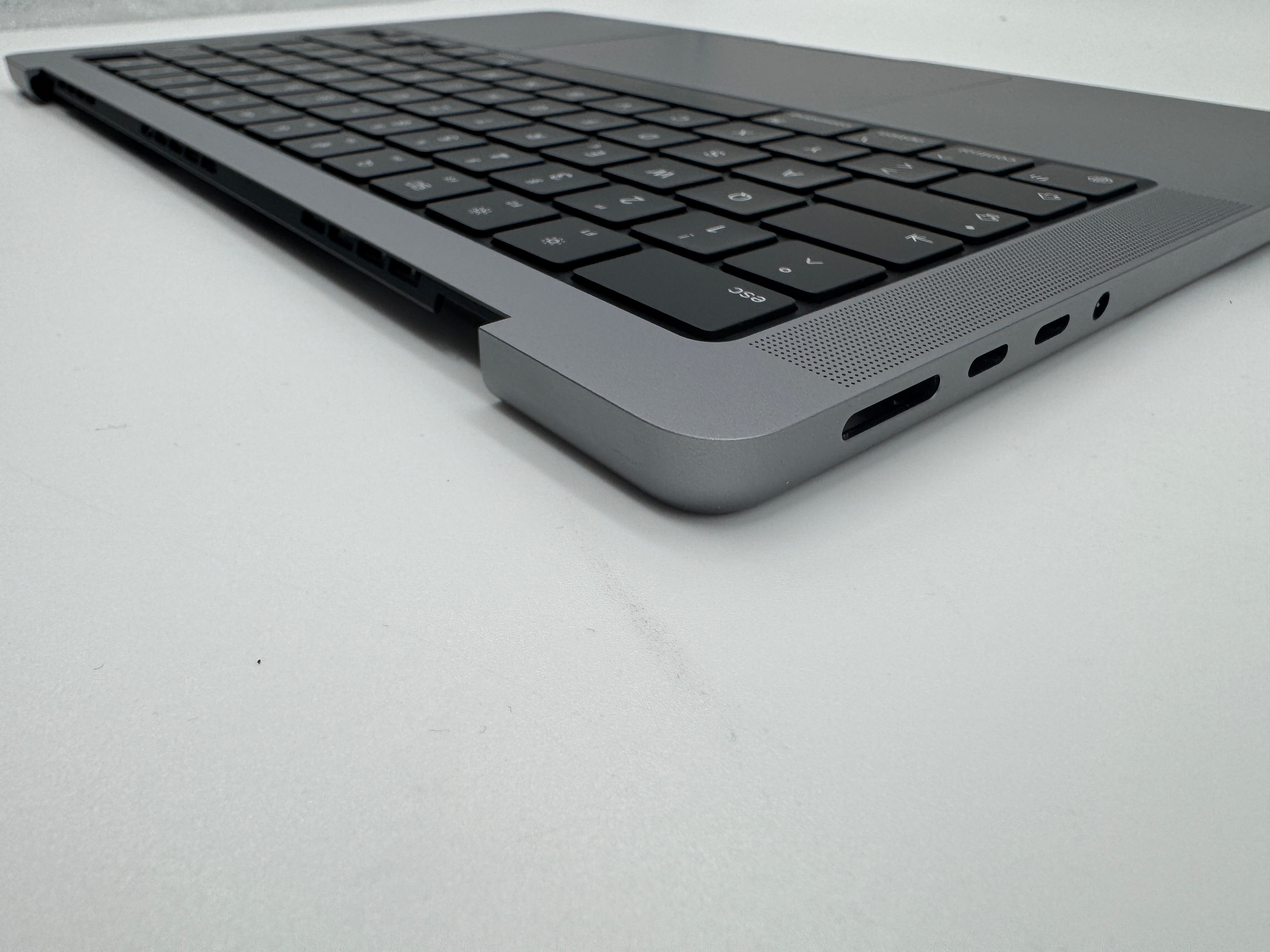 Macbook Pro 14" 2021 A2442 Topcase QWERTZ Trackpad Tastatur Grau #T339