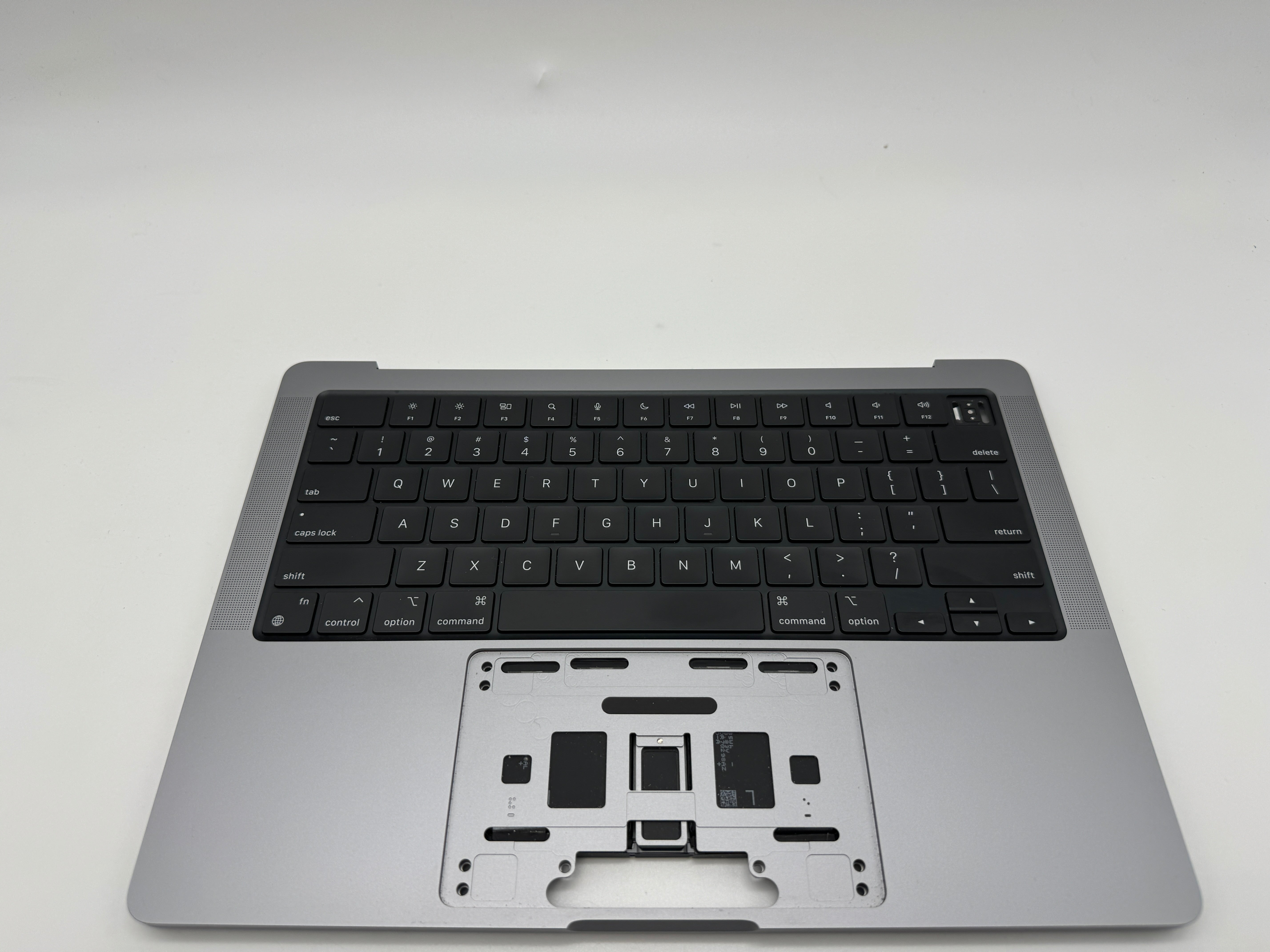 Macbook Pro 14" 2021 A2442 Topcase QWERTY Trackpad Tastatur Grau #T379