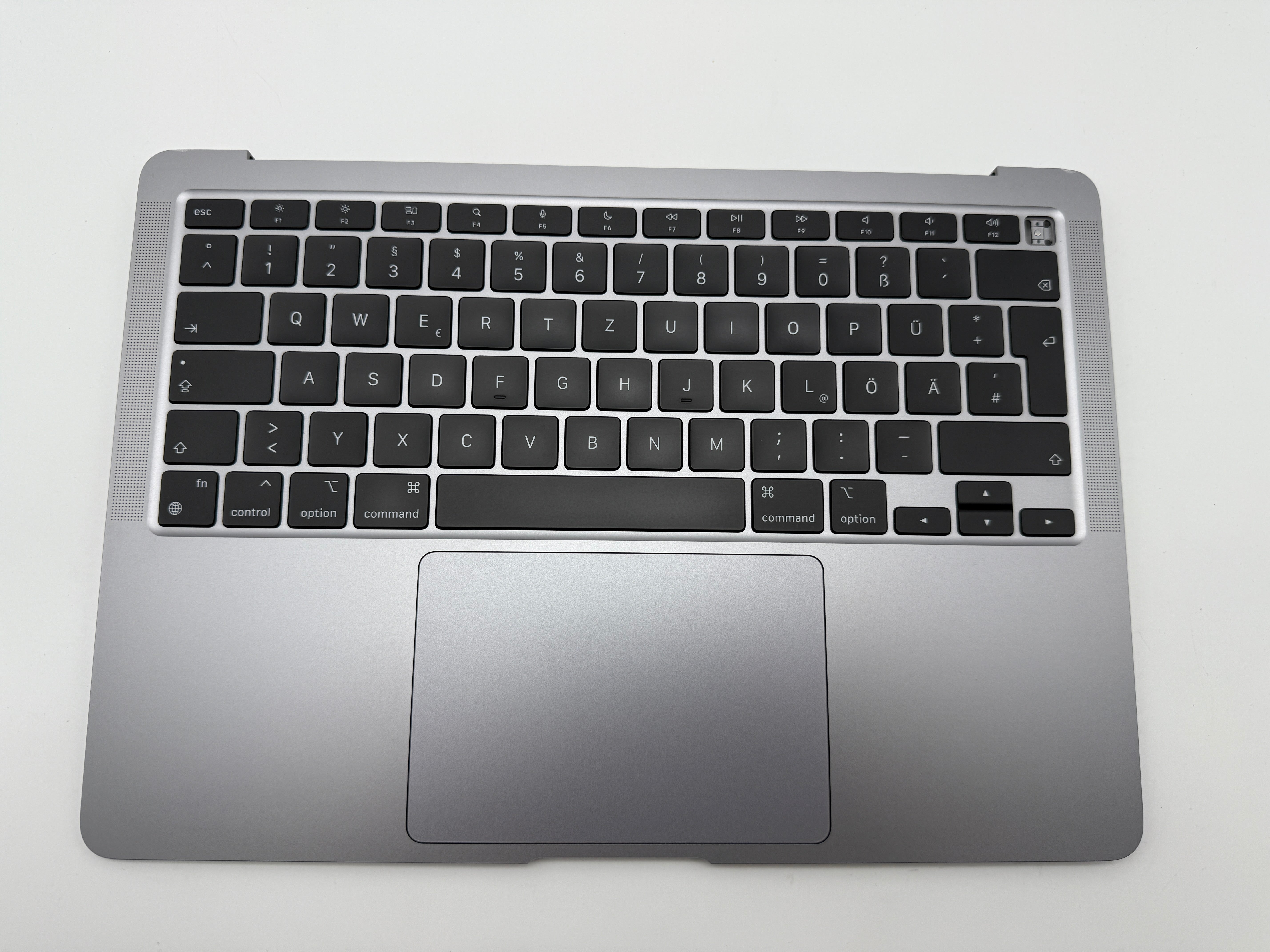 MacBook Air 13" 2020 A2337 Topcase QWERTZ Akku Tastatur Grau #T820
