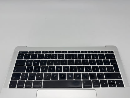 Macbook Pro 13" 2016 2017 A1708 Topcase Trackpad Gehäuse Silber #T643