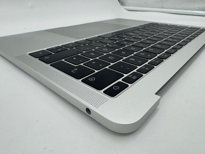 Macbook Pro 13" 2016 2017 A1708 Topcase Trackpad Gehäuse Silber #T643