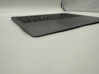 Macbook Air 13" 2018 2019 A1932 Topcase QWERTZ Trackpad Tastatur Grau #T823