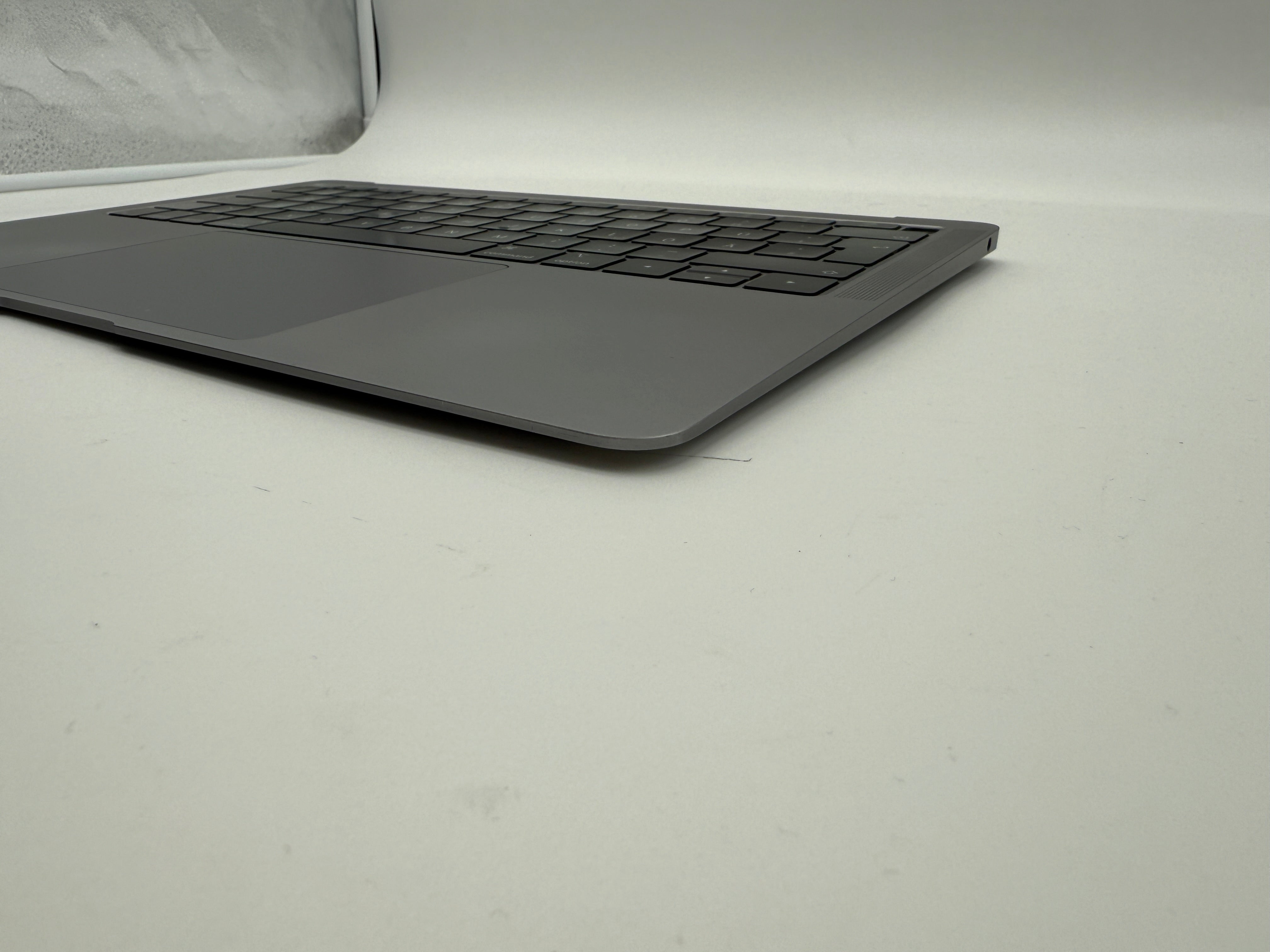 Macbook Air 13" 2018 2019 A1932 Topcase QWERTZ Trackpad Tastatur Grau #T823