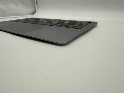 Macbook Air 13" 2018 2019 A1932 Topcase QWERTZ Trackpad Tastatur Grau #T823