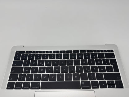 Macbook Pro 13" 2016 2017 A1708 Topcase Trackpad Gehäuse Silber #T644