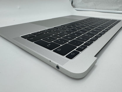 Macbook Pro 13" 2016 2017 A1708 Topcase Trackpad Gehäuse Silber #T644