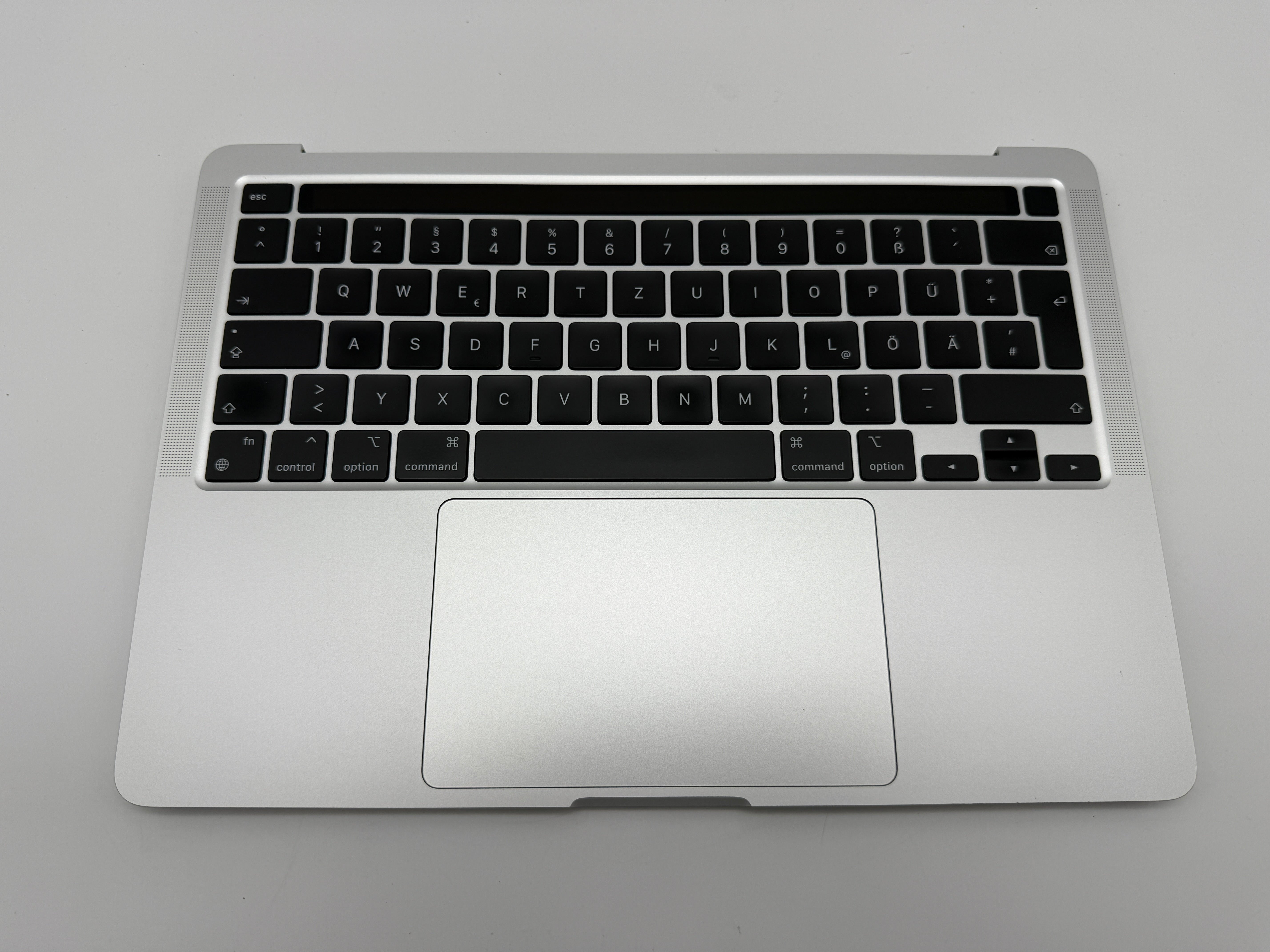Macbook Pro 13" 2020 A2338 Topcase Akku Tastatur Silber #T824