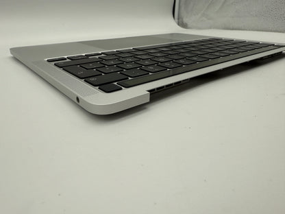 Macbook Pro 13" 2020 A2338 Topcase Akku Tastatur Silber #T824