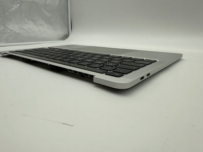 Macbook Pro 13" 2020 A2338 Topcase Akku Tastatur Silber #T824