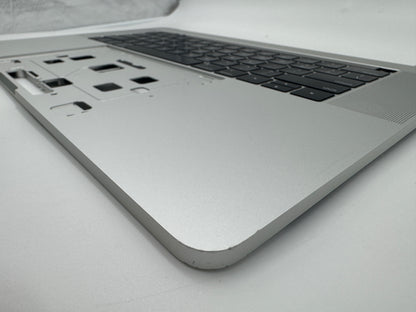 Macbook Pro 15" 2018 2019 A1990 Topcase QWERTY Tastatur Silber #T646