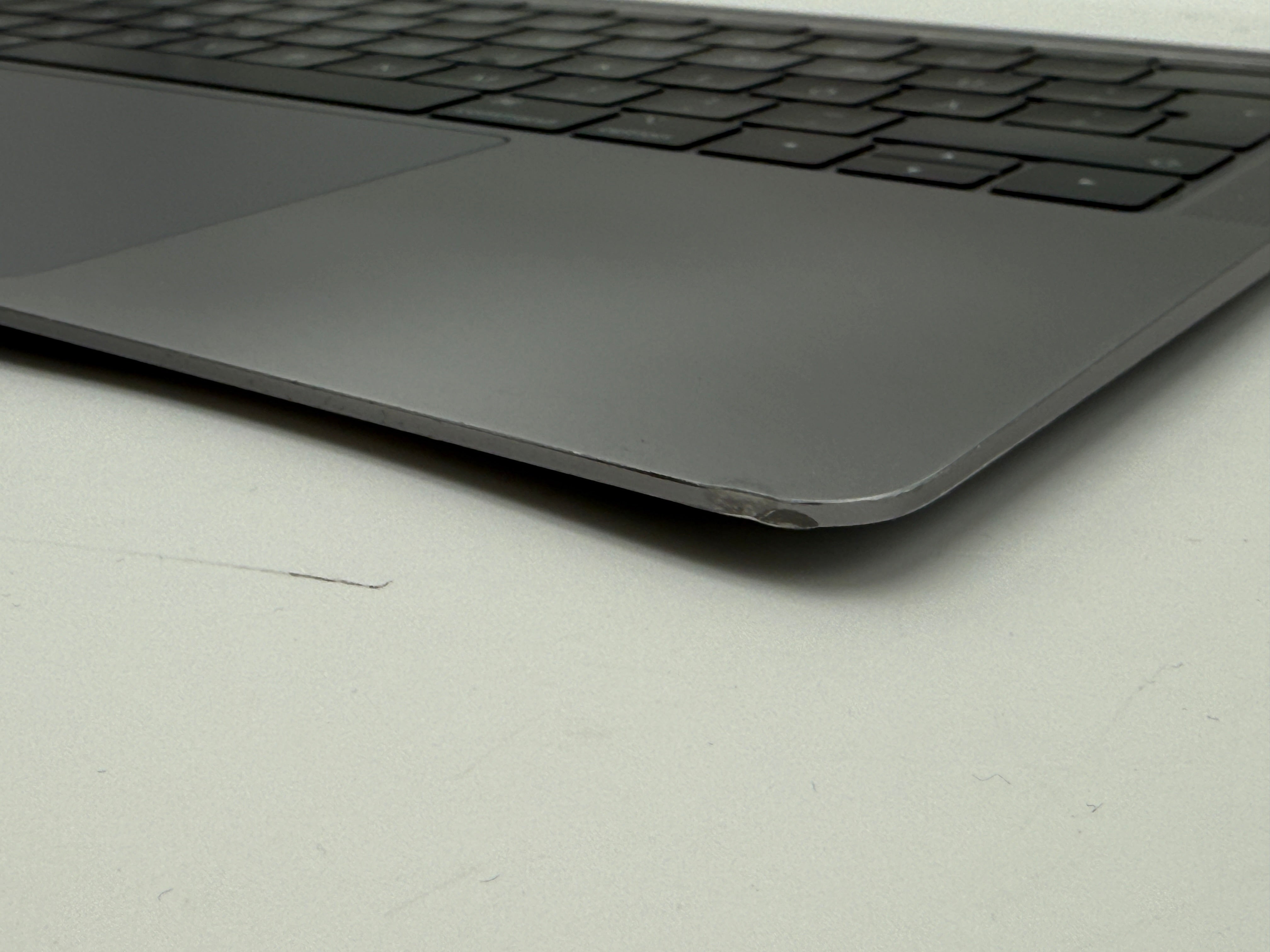 Macbook Air 13" 2018 2019 A1932 Topcase QWERTZ Trackpad Tastatur Grau #T826