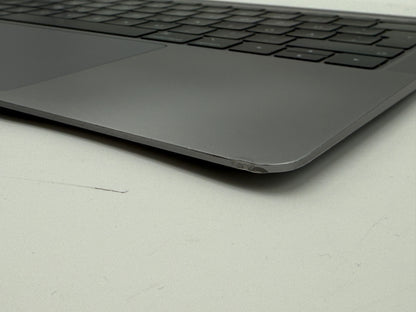 Macbook Air 13" 2018 2019 A1932 Topcase QWERTZ Trackpad Tastatur Grau #T826