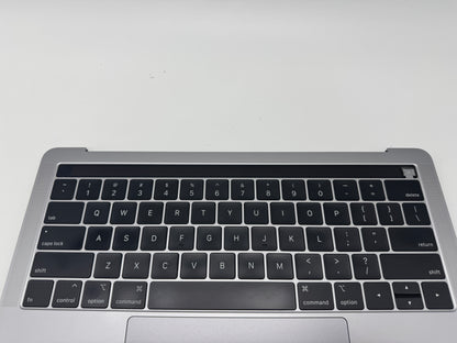 Macbook Pro 13" A1989 2018 2019 Topcase Tastatur QWERTY Trackpad Spacegrau #T648