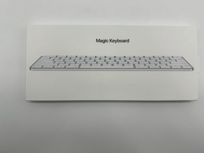 Apple Magic Keyboard  (QWERTZ) 2021 / 2022 silber weiß wireless