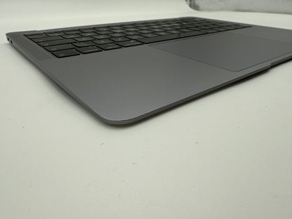 Macbook Air 13" 2018 2019 A1932 Topcase QWERTZ Trackpad Tastatur Grau #T831