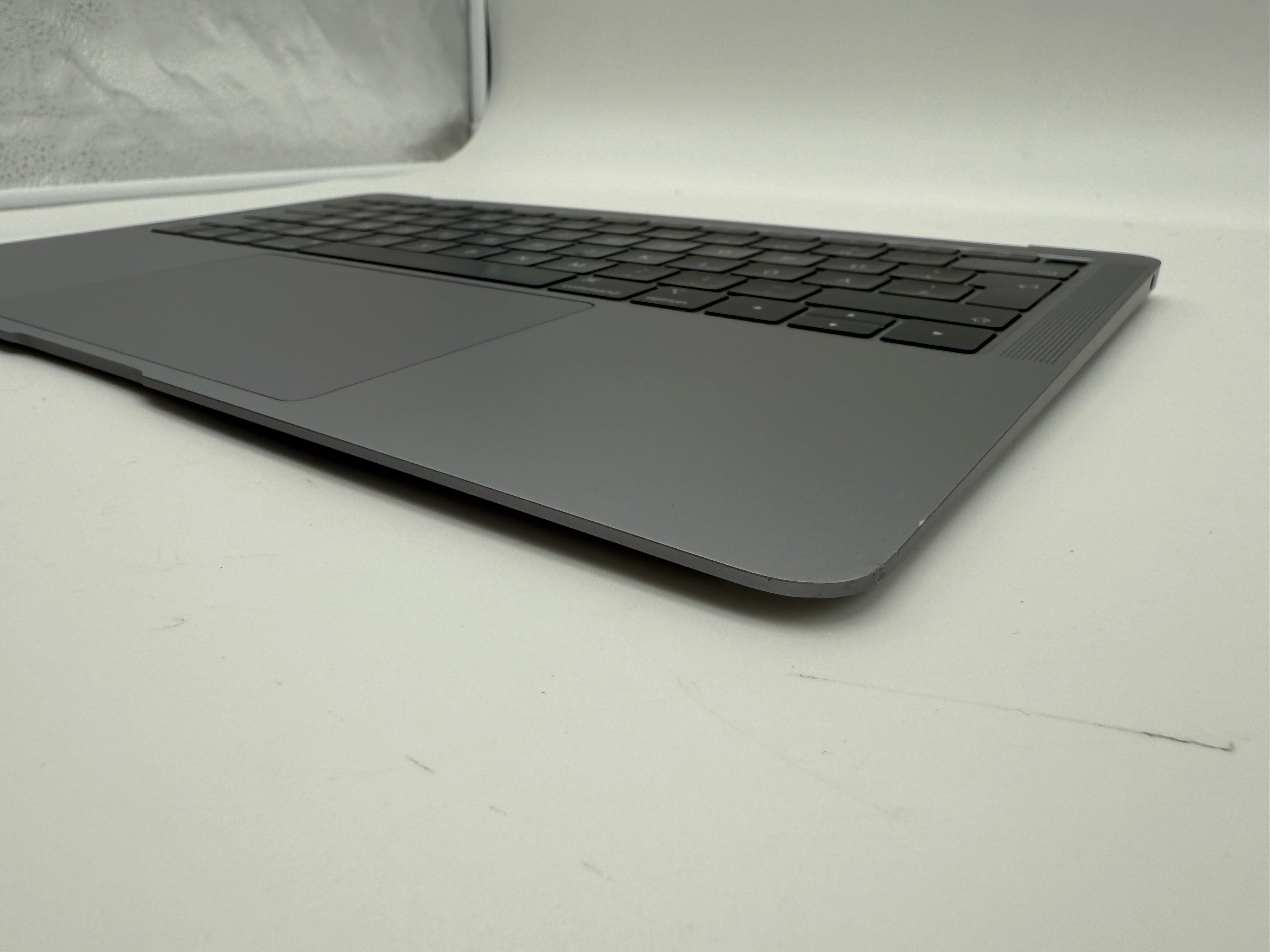 Macbook Air 13" 2018 2019 A1932 Topcase QWERTZ Trackpad Tastatur Grau #T831
