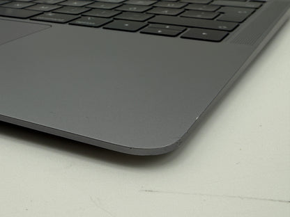 Macbook Air 13" 2018 2019 A1932 Topcase QWERTZ Trackpad Tastatur Grau #T831