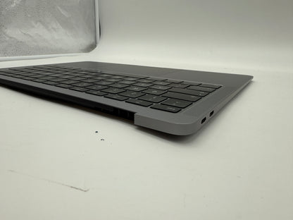 Macbook Air 13" 2018 2019 A1932 Topcase QWERTZ Trackpad Tastatur Grau #T831