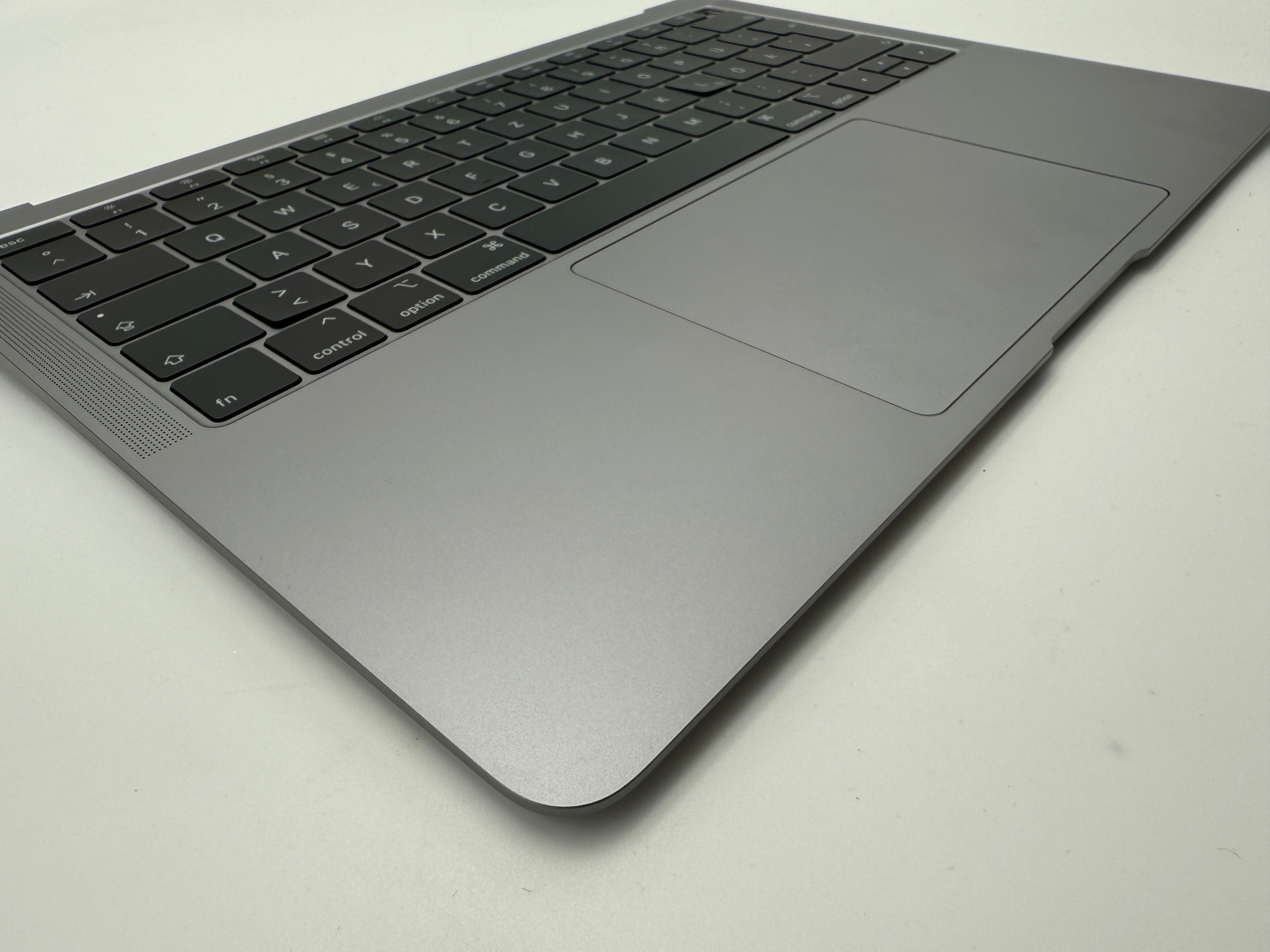 Macbook Air 13" 2018 2019 A1932 Topcase QWERTZ Trackpad Tastatur Grau #T819