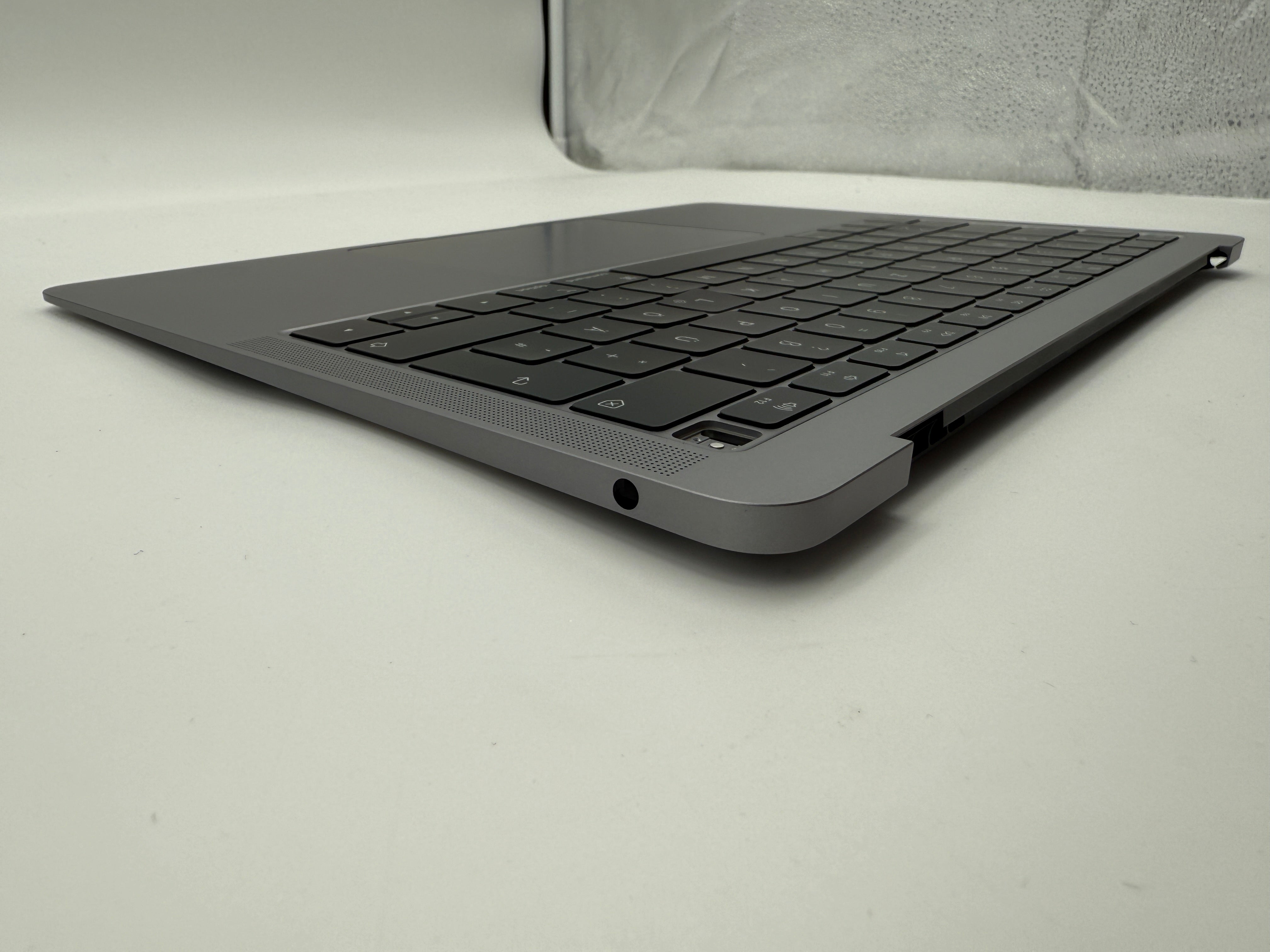 Macbook Air 13" 2018 2019 A1932 Topcase QWERTZ Trackpad Tastatur Grau #T819