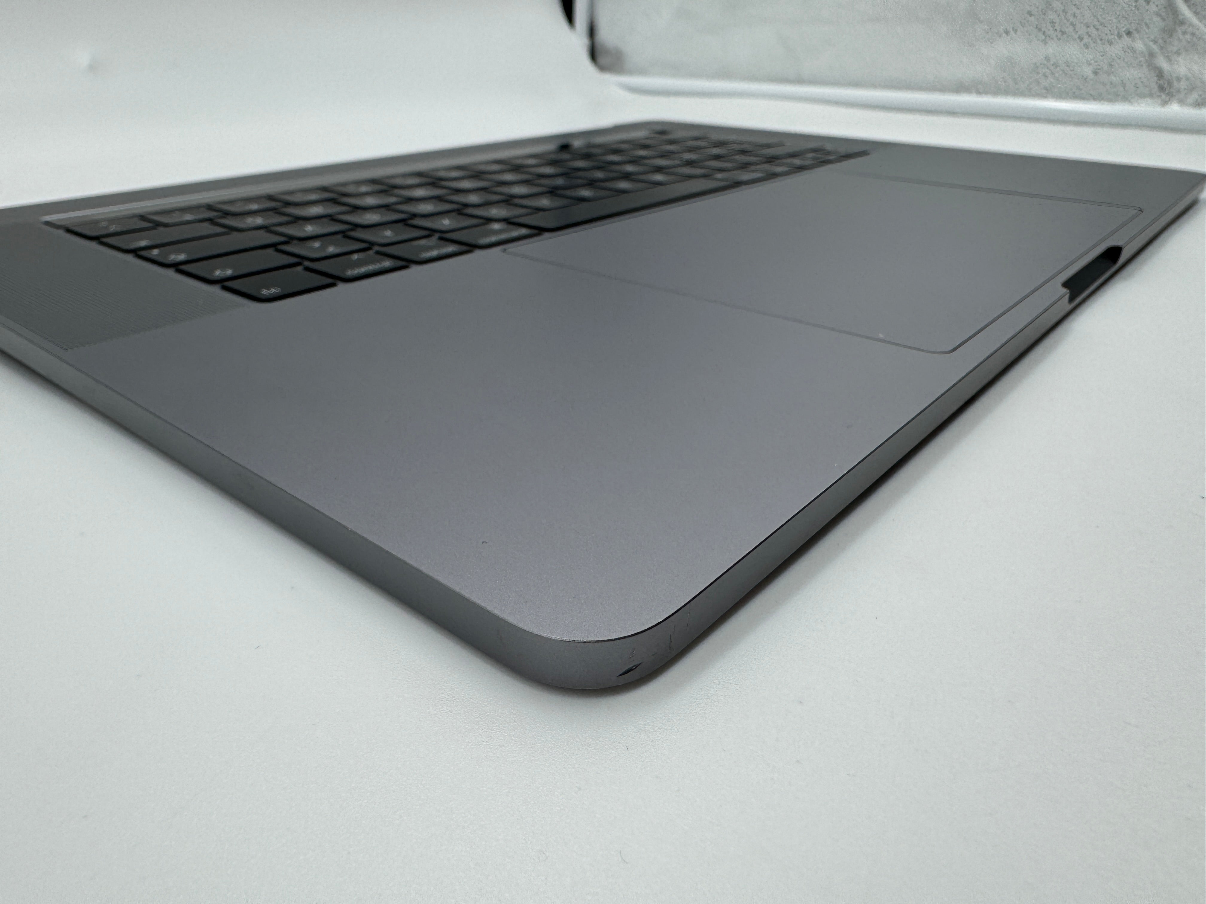 Macbook Pro 15" 2018 2019 A1990 QWERTZ Topcase Trackpad Tastatur Grau #T650