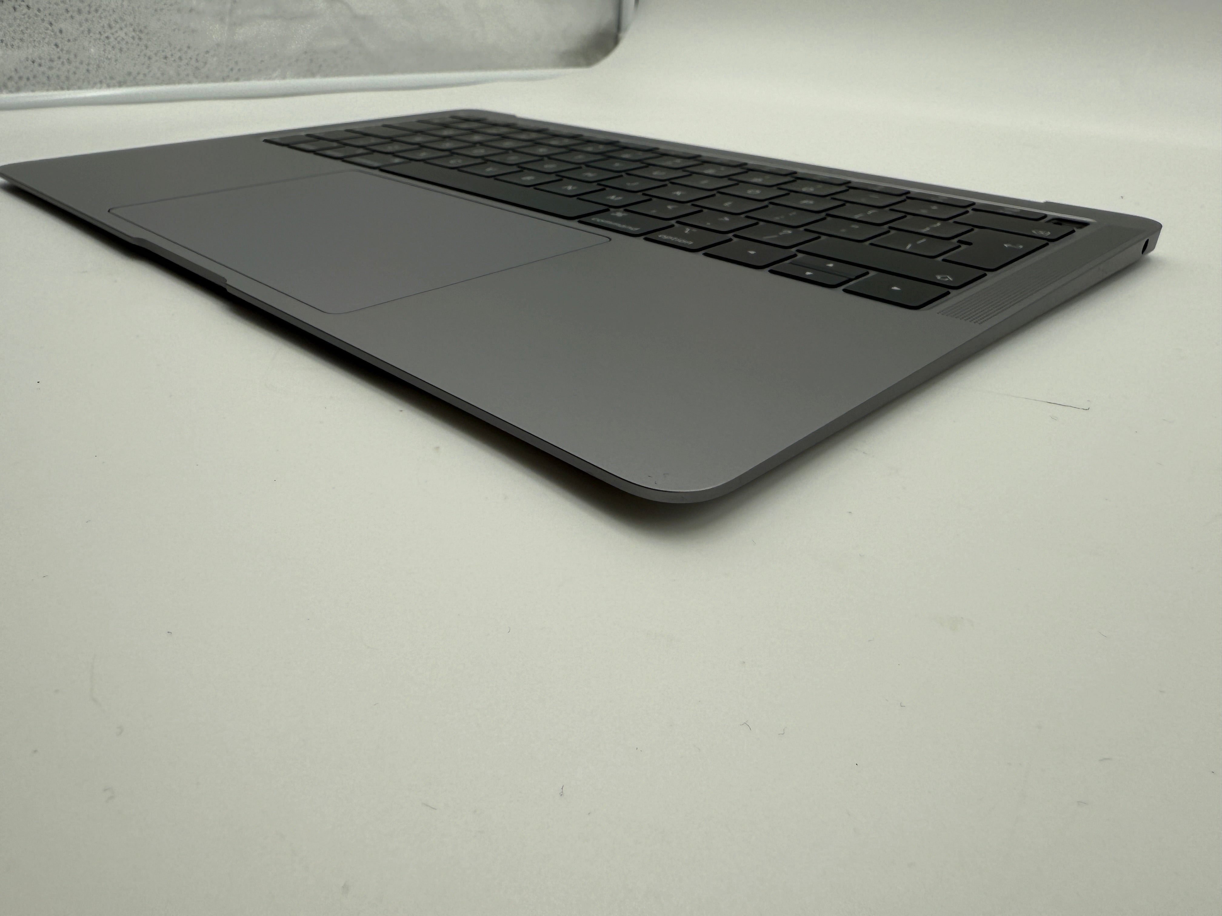 Macbook Air 13" 2018 2019 A1932 Topcase QWERTY Trackpad Tastatur Grau #T835