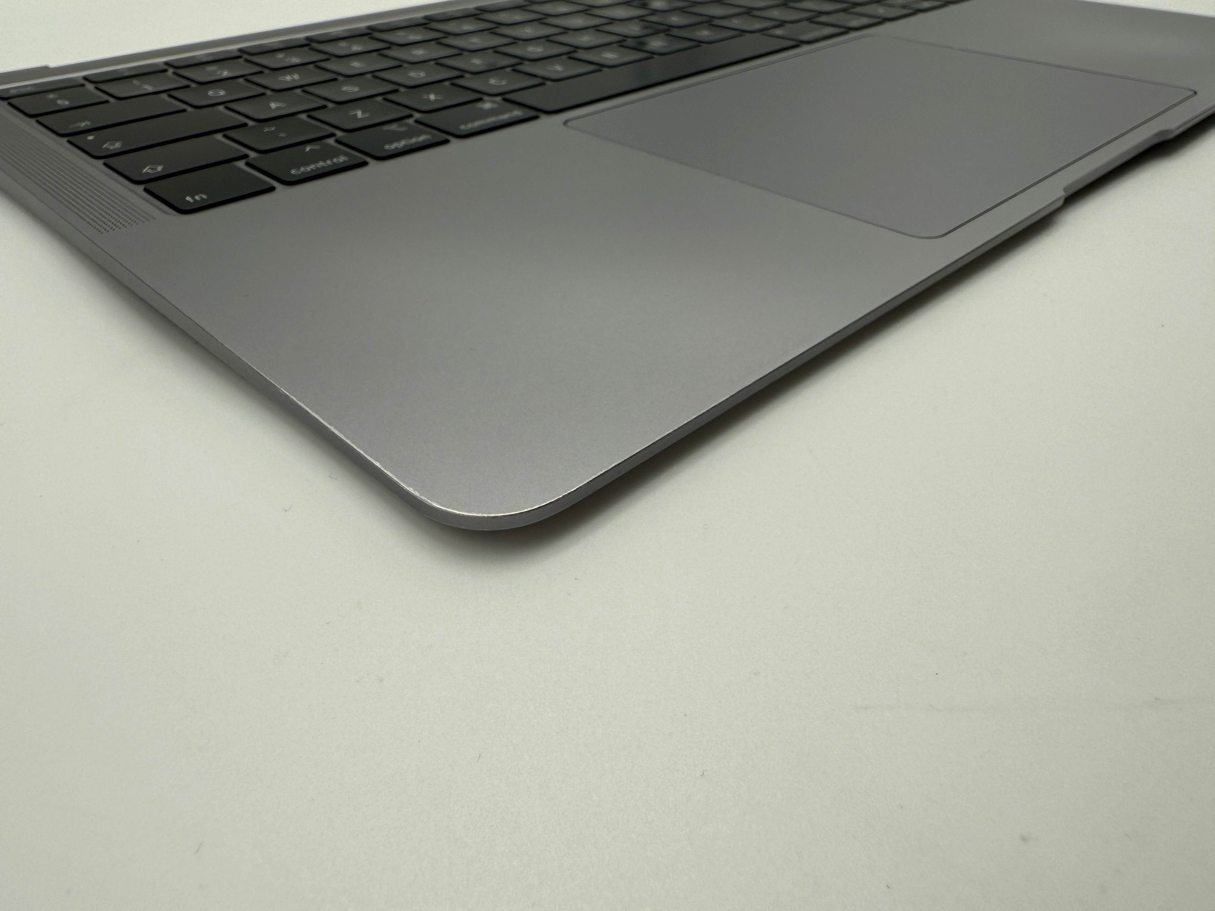 Macbook Air 13" 2018 2019 A1932 Topcase QWERTY Trackpad Tastatur Grau #T838