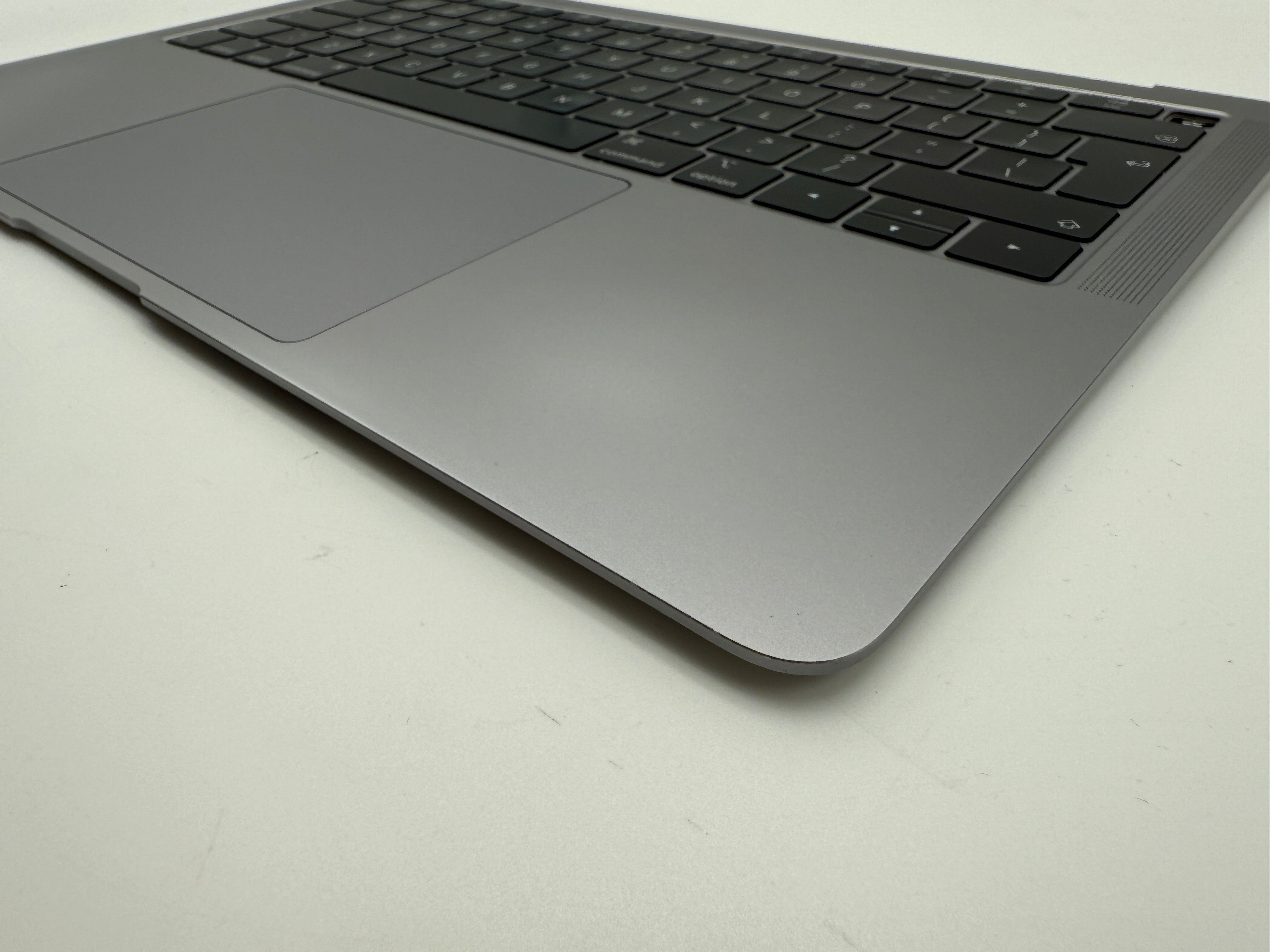 Macbook Air 13" 2018 2019 A1932 Topcase QWERTY Trackpad Tastatur Grau #T838
