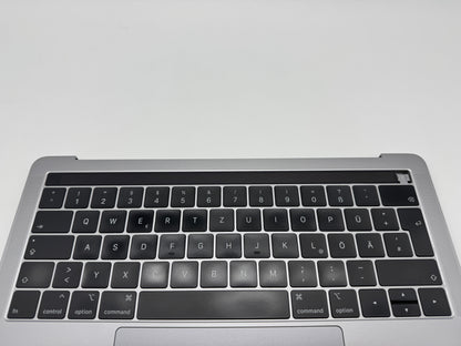 Macbook Pro 13" A2159 2019 Topcase Tastatur Akku Trackpad Grau #T661