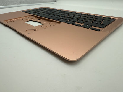 MacBook Air 13" 2020 A2337 Topcase QWERTZ Akku Tastatur Gold #T845