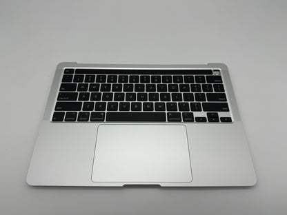 Macbook Pro 13" A2251 2020 QWERTY US Topcase Tastatur Trackpad Silber #T394