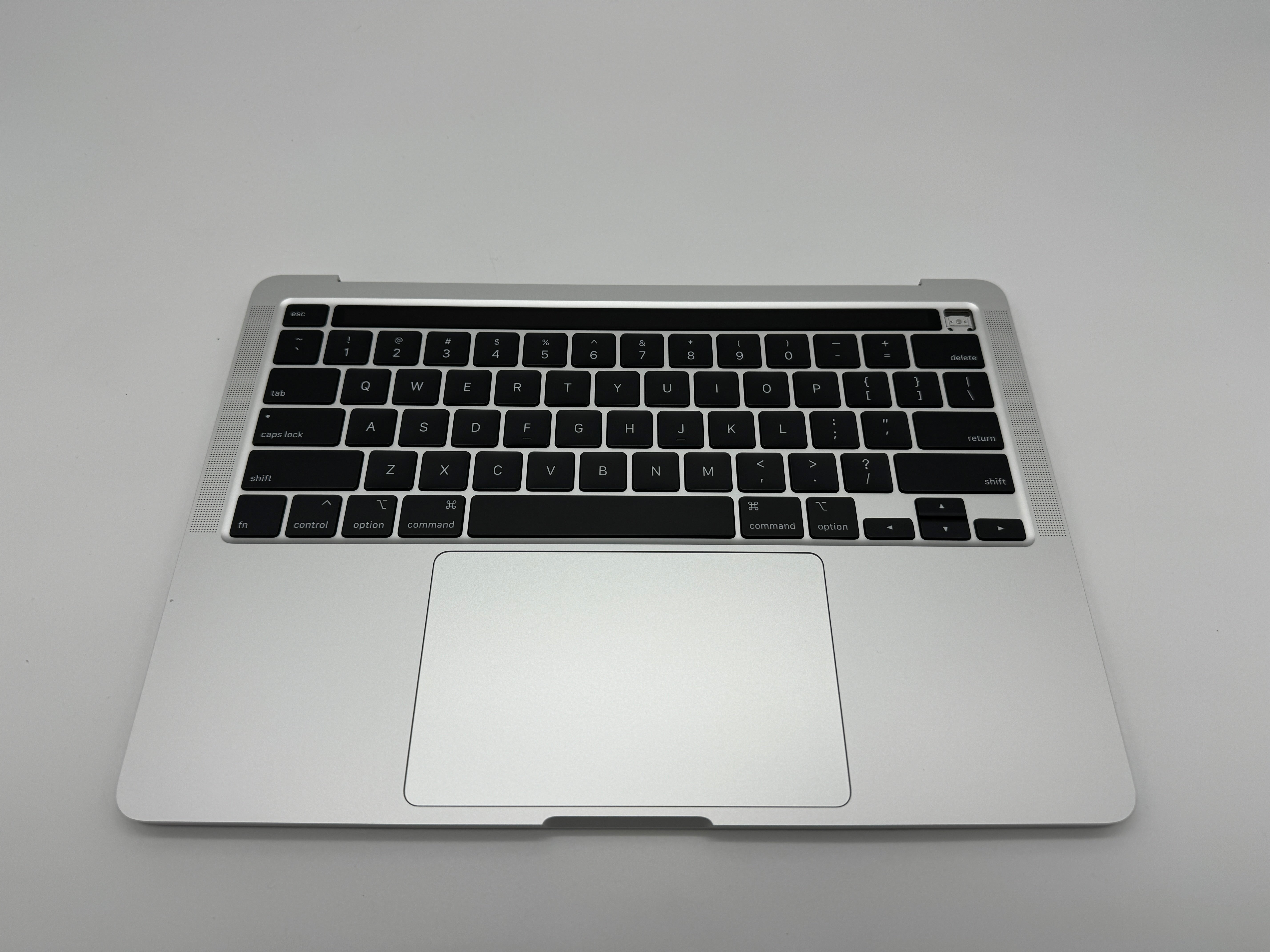 Macbook Pro 13" A2251 2020 QWERTY US Topcase Tastatur Trackpad Silber #T394