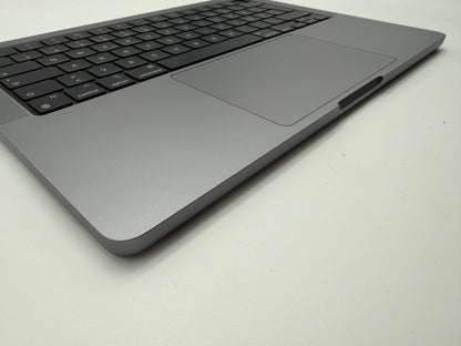 Macbook Pro 14" 2021 A2442 Topcase QWERTZ Tastatur Spacegrau #T849