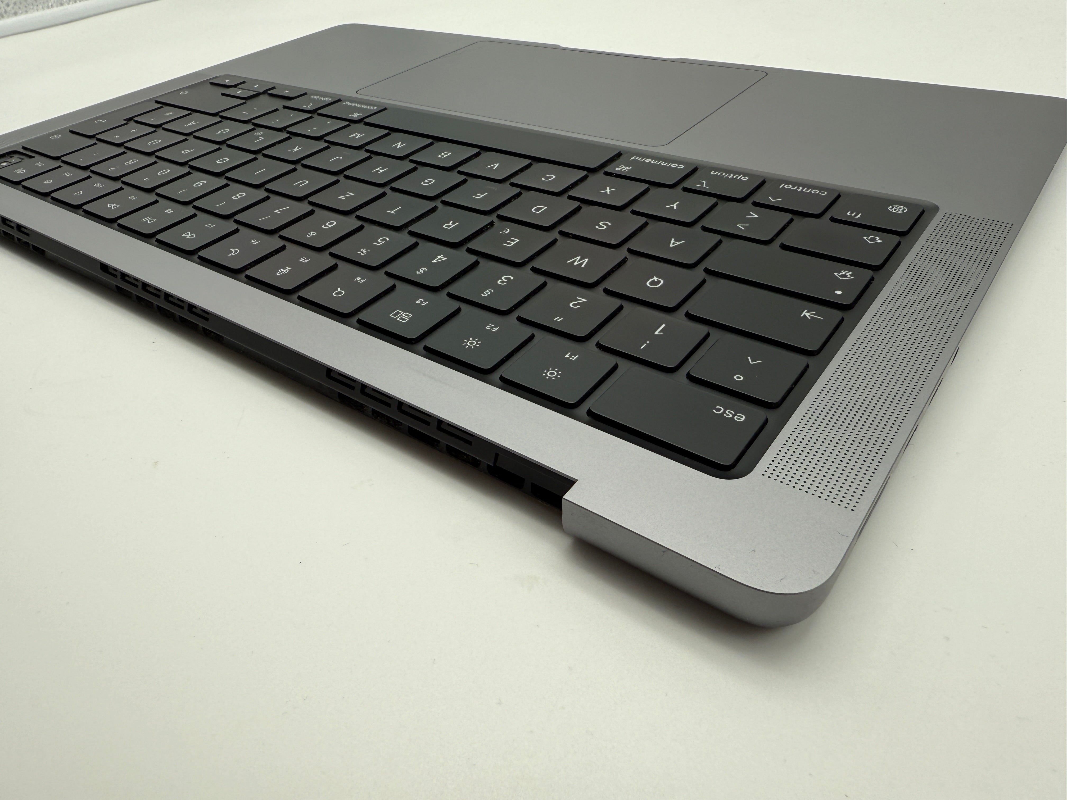 Macbook Pro 14" 2021 A2442 Topcase QWERTZ Tastatur Spacegrau #T849